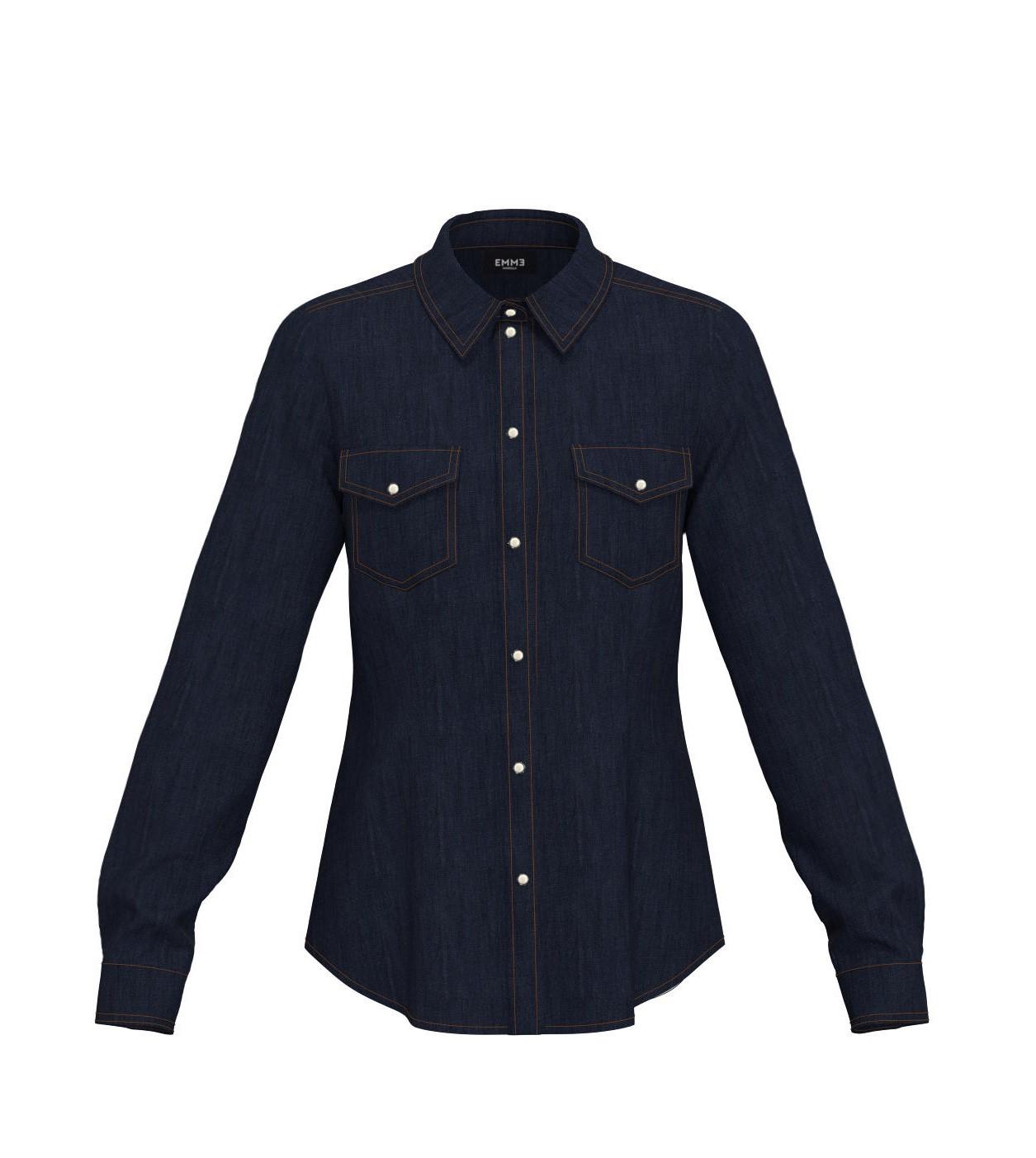 camicia in denim stretch SEM1 001 EMME MARELLA 