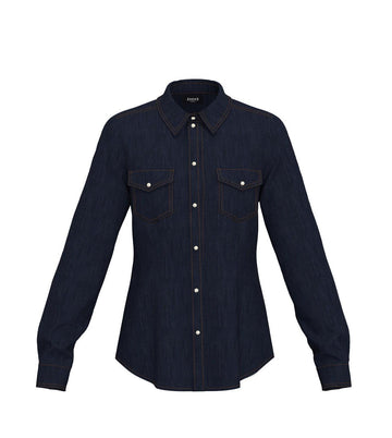 camicia in denim stretch SEM1 001 EMME MARELLA 