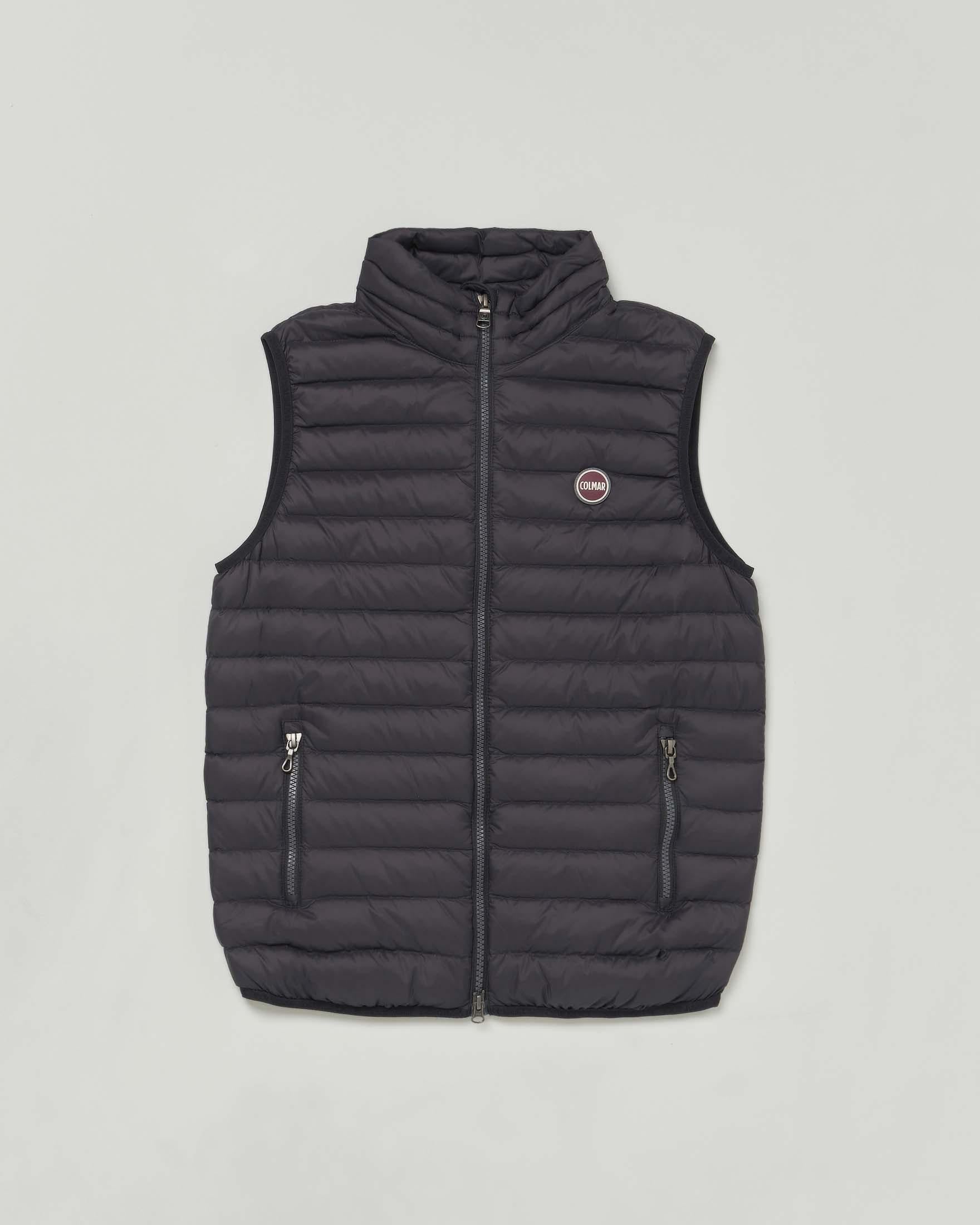 gilet trapuntato in piumino 3489A 8VX 99 NERO-ICE COLMAR 