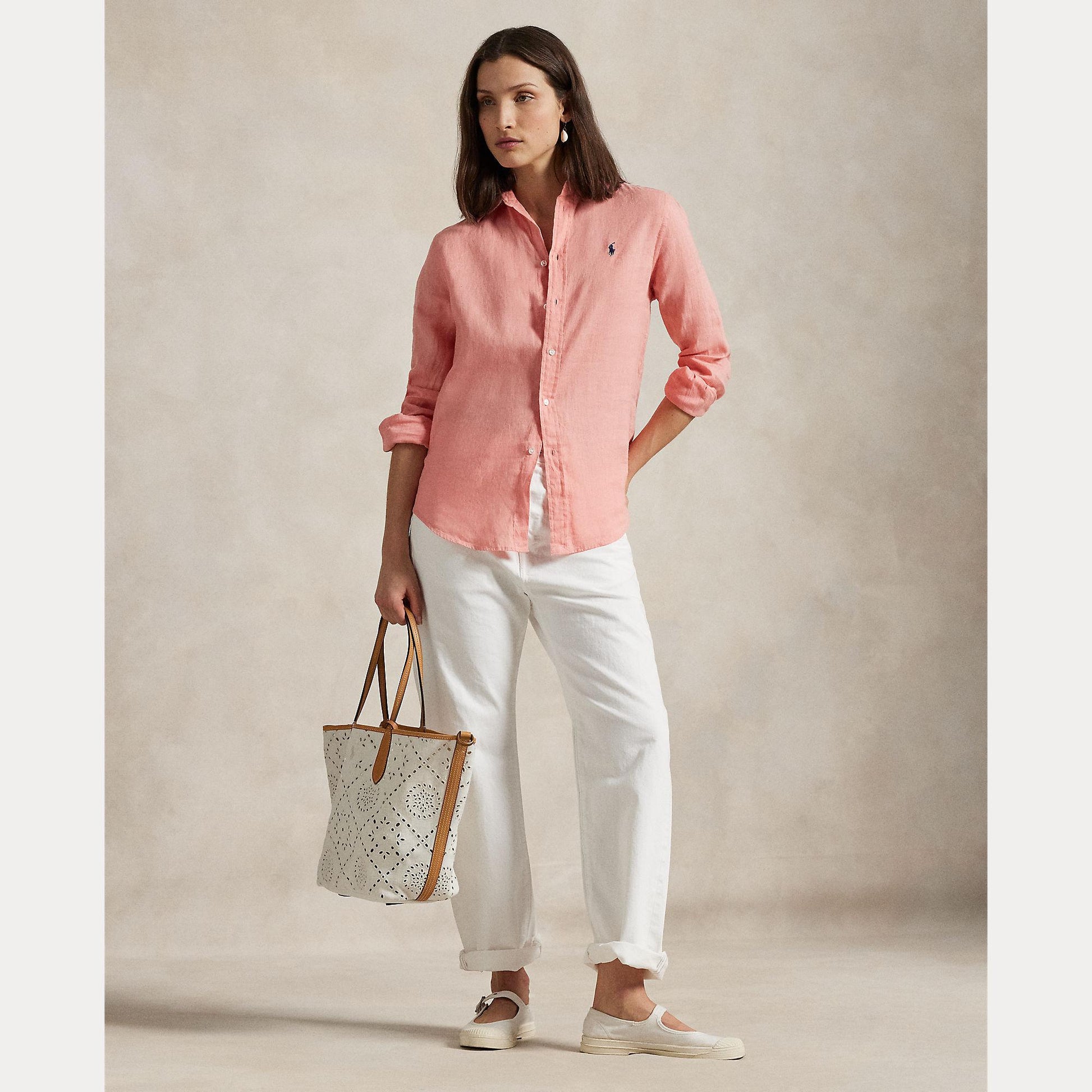 camicia lino classic fit 211-970730 014 RALPH LAUREN POLO 