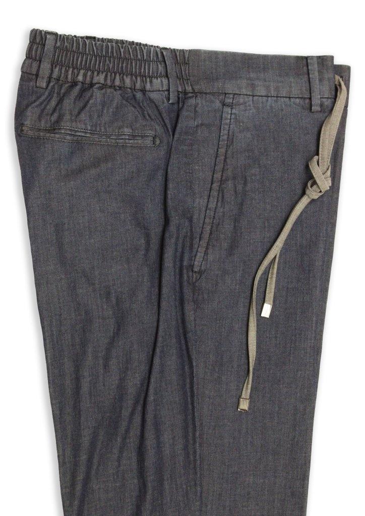 pantalone spiaggia denim SPIAGGIAAL1717X INDACO BERWICH 