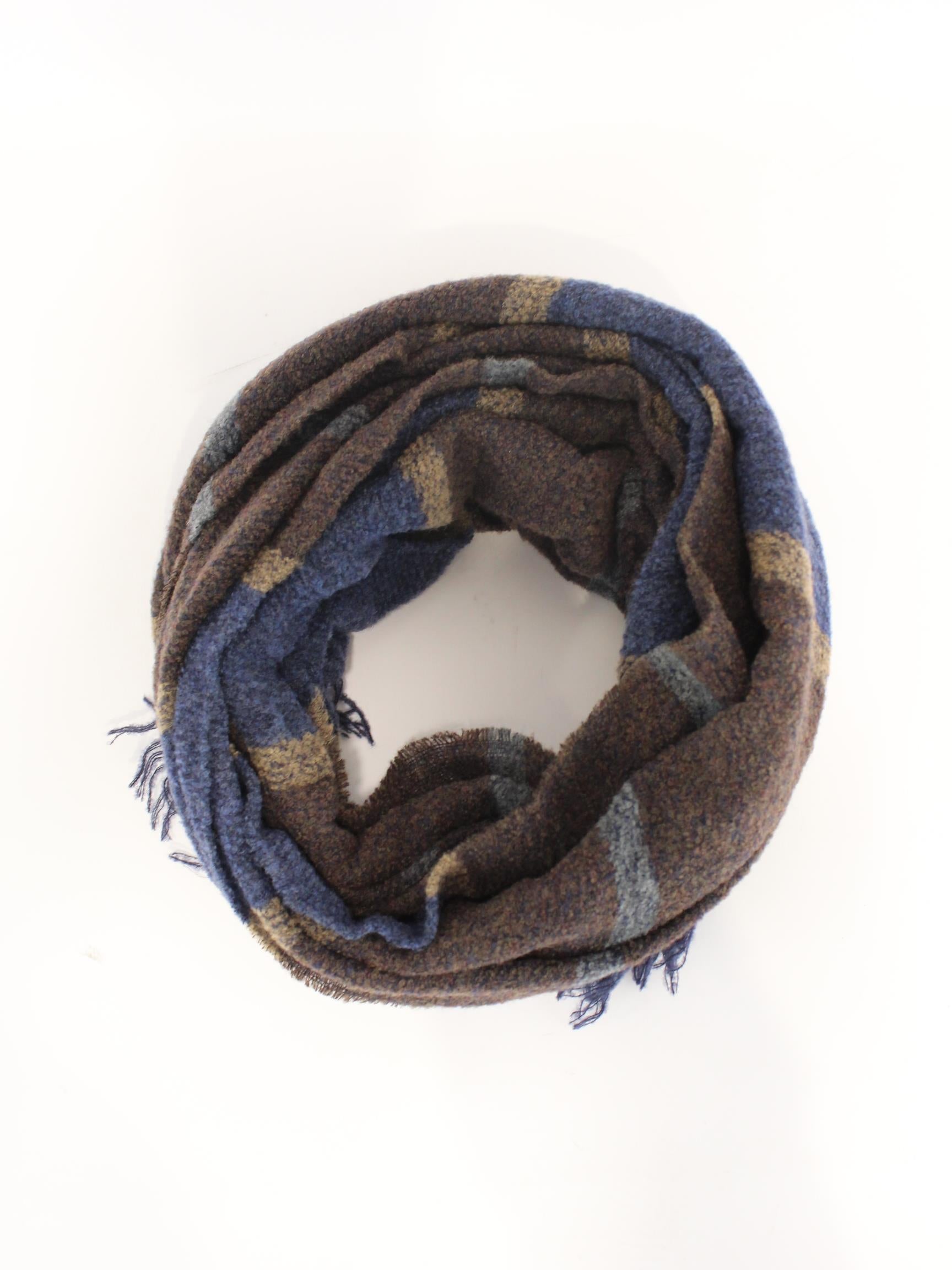 sciarpa in lana toni marrone SC184-04 192295 04 GIERRE MILANO 