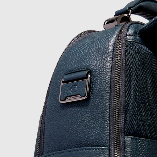 Zaino in pelle linea MOS CA6289MOS BLU PIQUADRO 