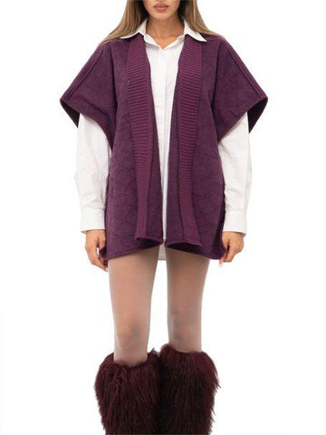poncho logato 252TO5420 12635 TWINSET 
