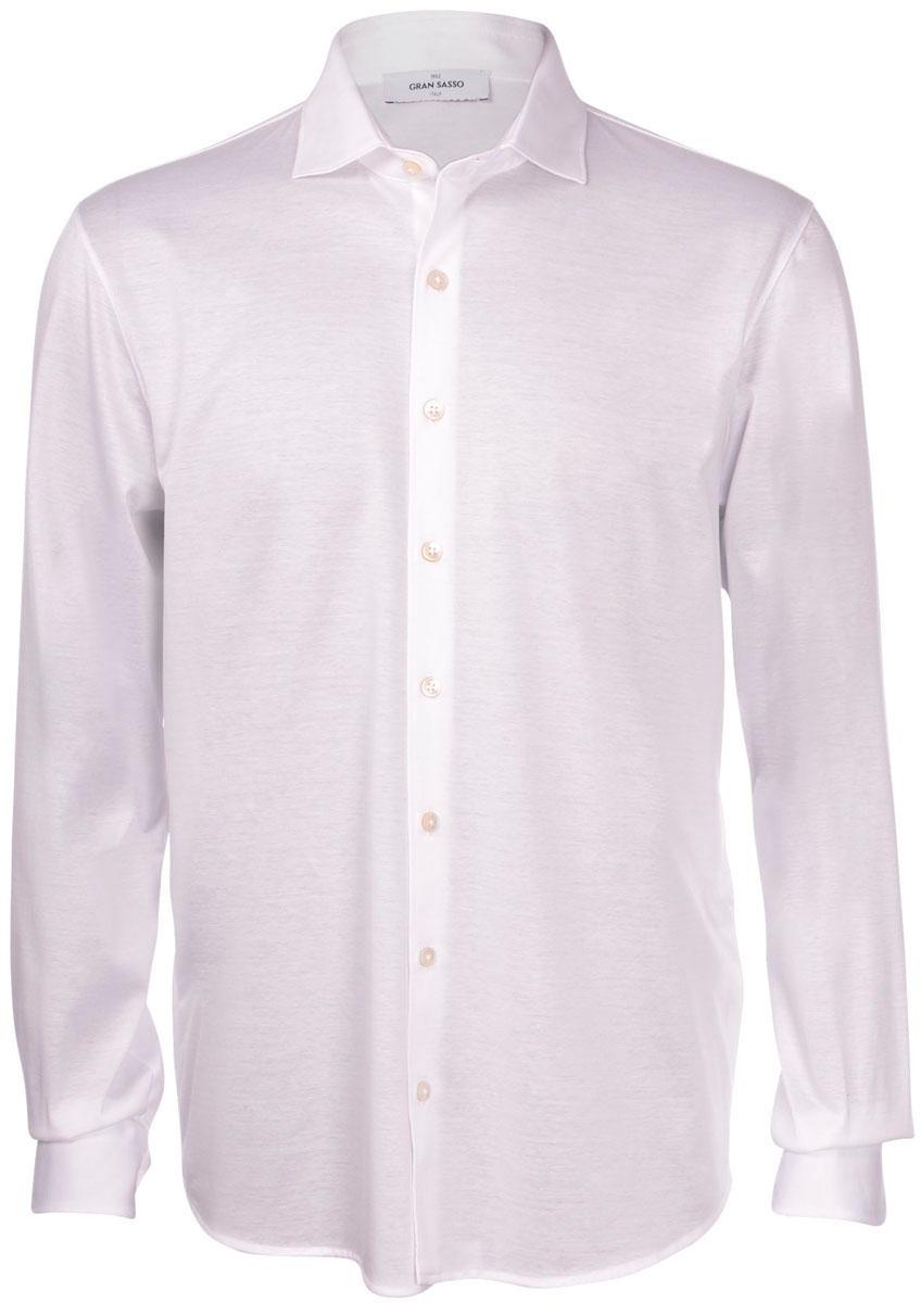 camicia in filo di scozia 60120 74002 001 GRAN SASSO 