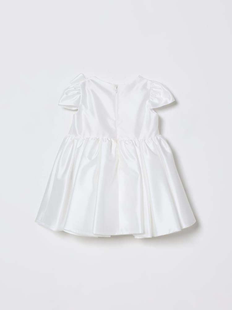 abito in raso neonata EGAB232 TV032 0004 ELISABETTA FRANCHI 