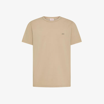 t-shirt maniche corte con logo T36123 STONE SUN68 