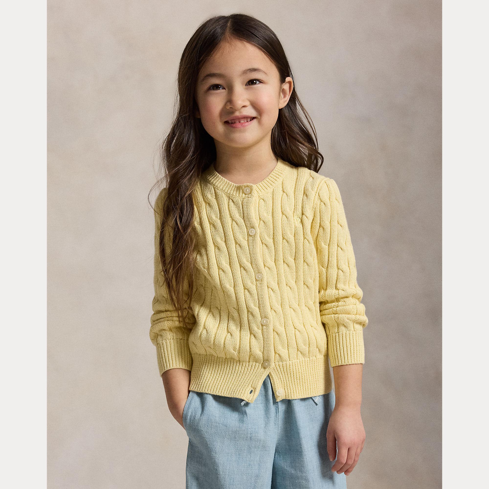 cardigan in maglia a trecce 312-A11277 001 RALPH LAUREN POLO 