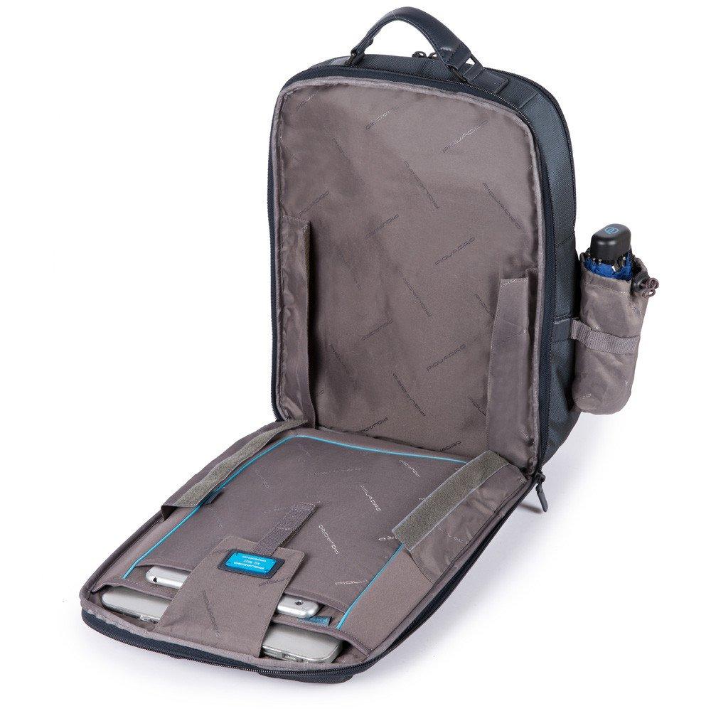 ZAINO IN TESSUTO E PELLE CA4174P16 CHEVN PIQUADRO 
