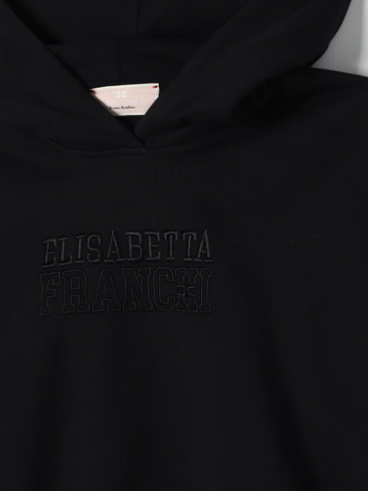 cropped con cappuccio EFFE134 FF002 N000 ELISABETTA FRANCHI 