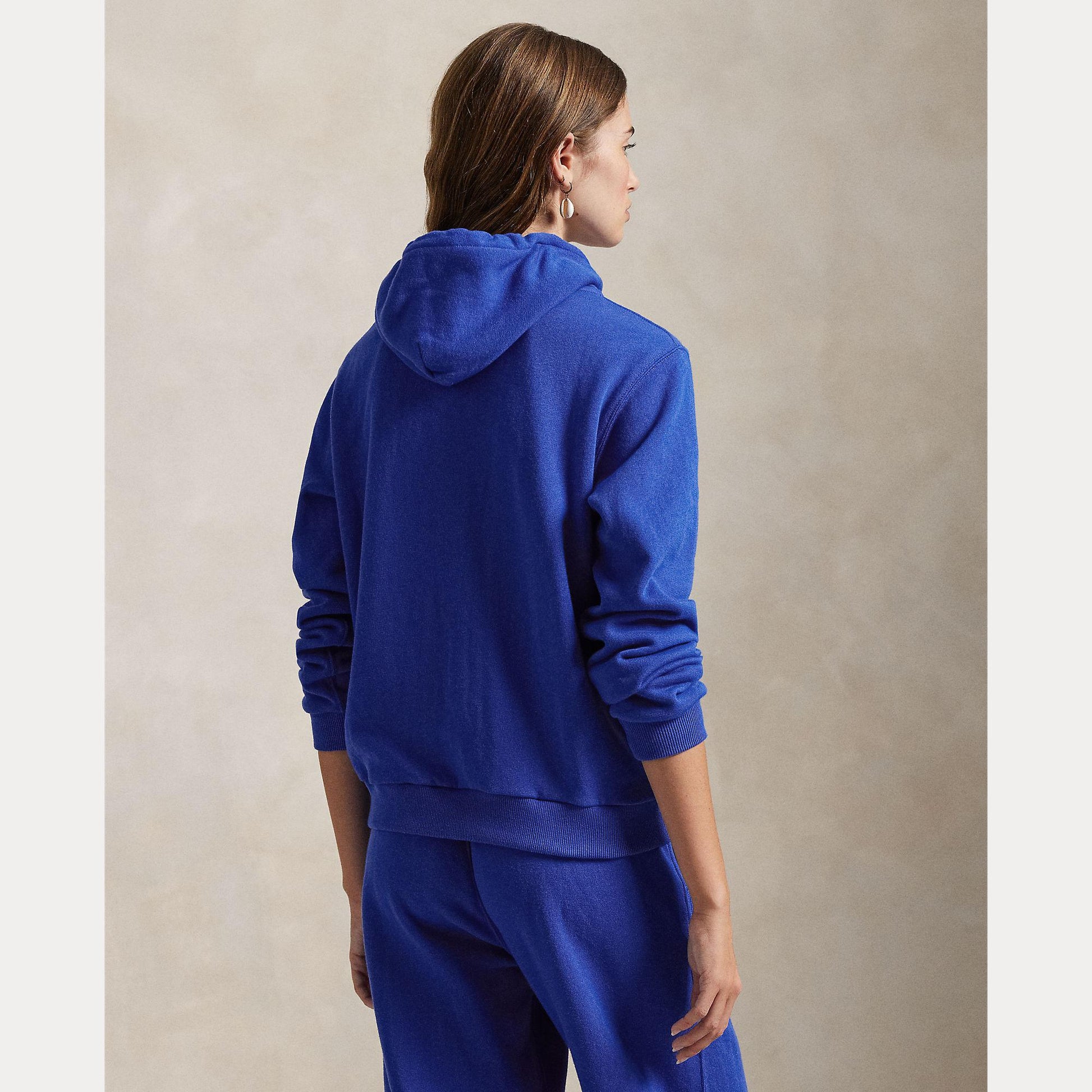 felpa full zip cavallino 211-935584 011 RALPH LAUREN POLO 