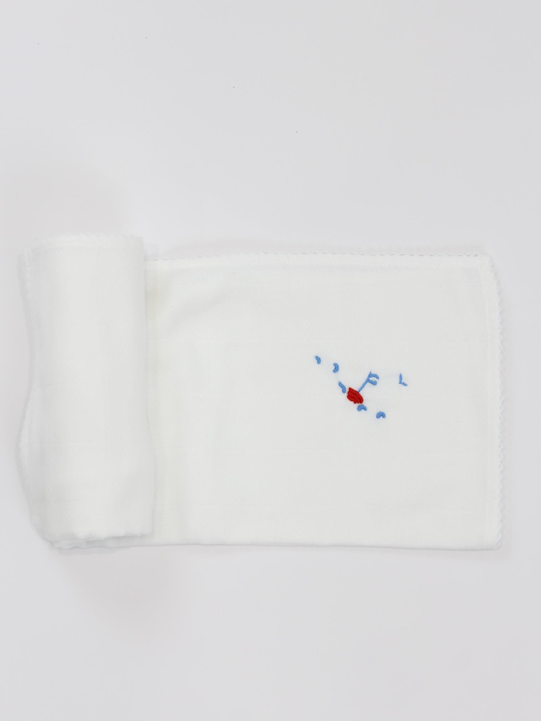 accappatoio con ricamo in cotone PORTOFINO QUADRATO UNI PICCOLA GIUGGIOLA 