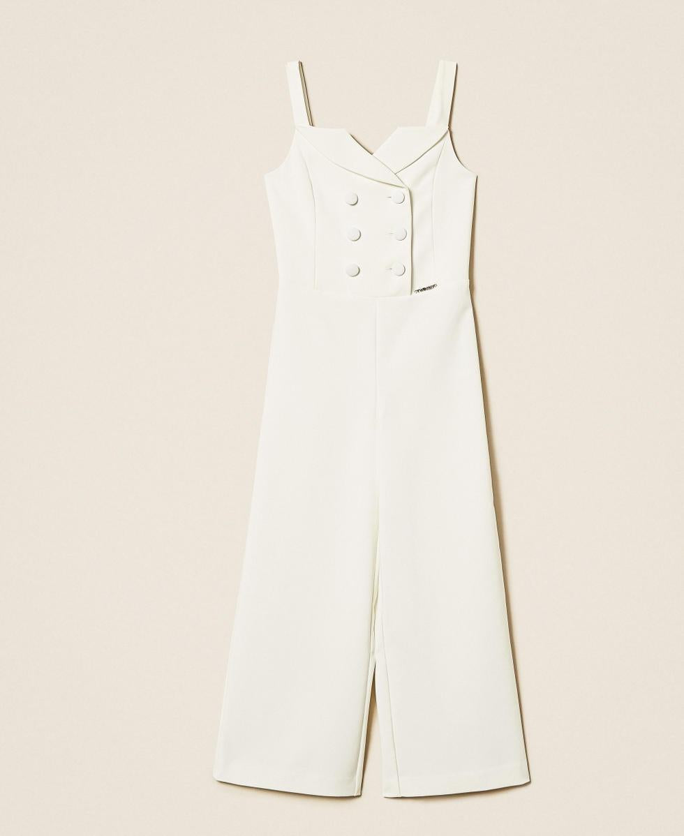 tuta doppiopetto in crepe 261GJ2Q50 00526 TWINSET GIRL 