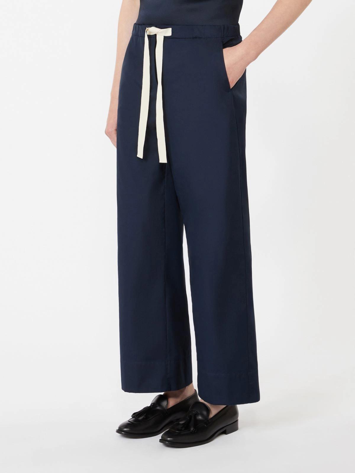 pantalone con coulisse in cotone SMMARGENTO 005 S MAXMARA 