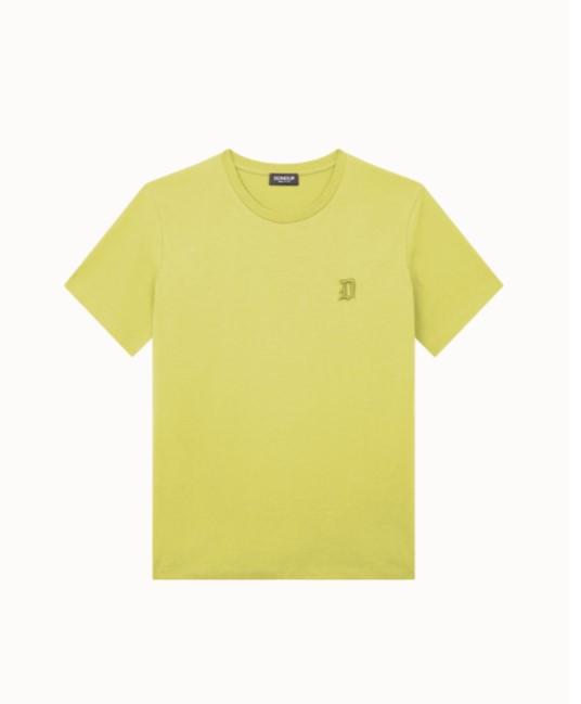 t-shirt con logo in tono US198JF0309UHN8 425 DONDUP 