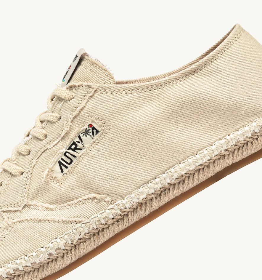 espadrillas sandy in canvas ESLMCV01 IVORY AUTRY 