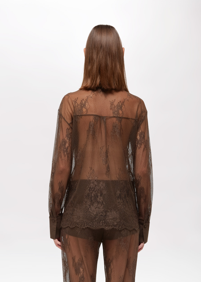 camicia in pizzo RA6155J3901 90913 Blugirl 