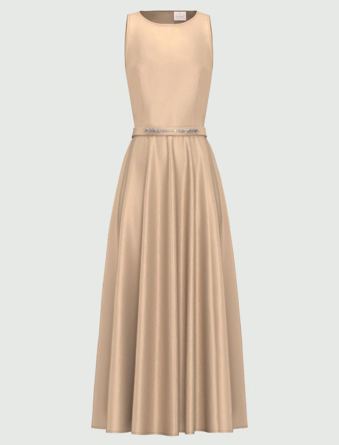 abito elegante smanicato in raso EMMGITA 006 EMME MARELLA 