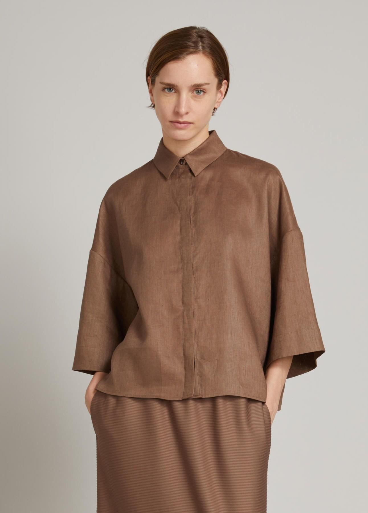 camicia in lino MMLRITO 008 MAXMARA 