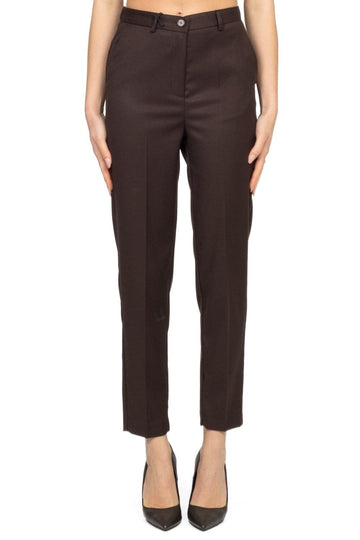 pantalone a sigaretta TF2094 MARRONE VICOLO 