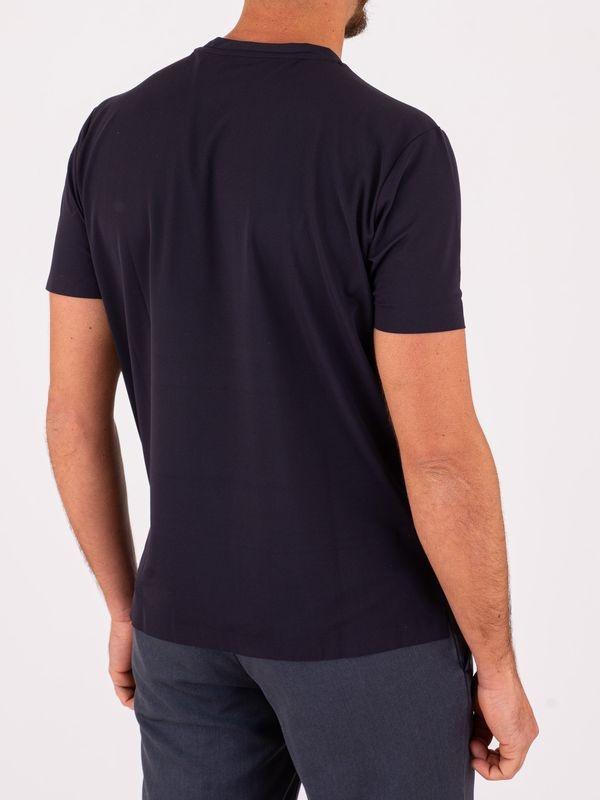 t-shirt in tessuto tecnico elasticizzato HE1410004 BLUE HESKIMO 