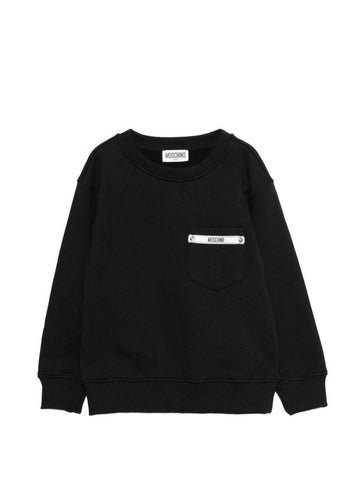 felpa con logo HUF09P LCA86 60100 MOSCHINO KIDS 