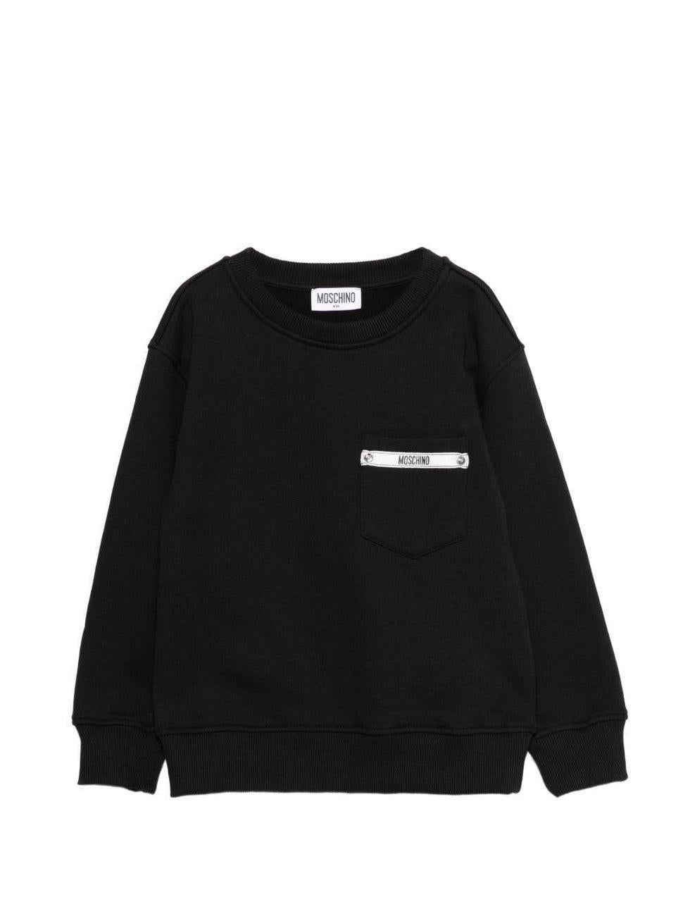 felpa con logo HUF09P LCA86 60100 MOSCHINO KIDS 
