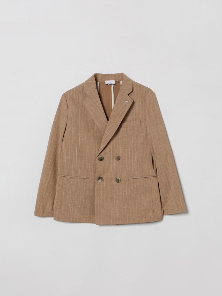 blazer doppiopetto MR3332 MOKA MANUEL RITZ KIDS 
