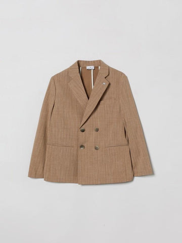 blazer doppiopetto MR3332 MOKA MANUEL RITZ KIDS 