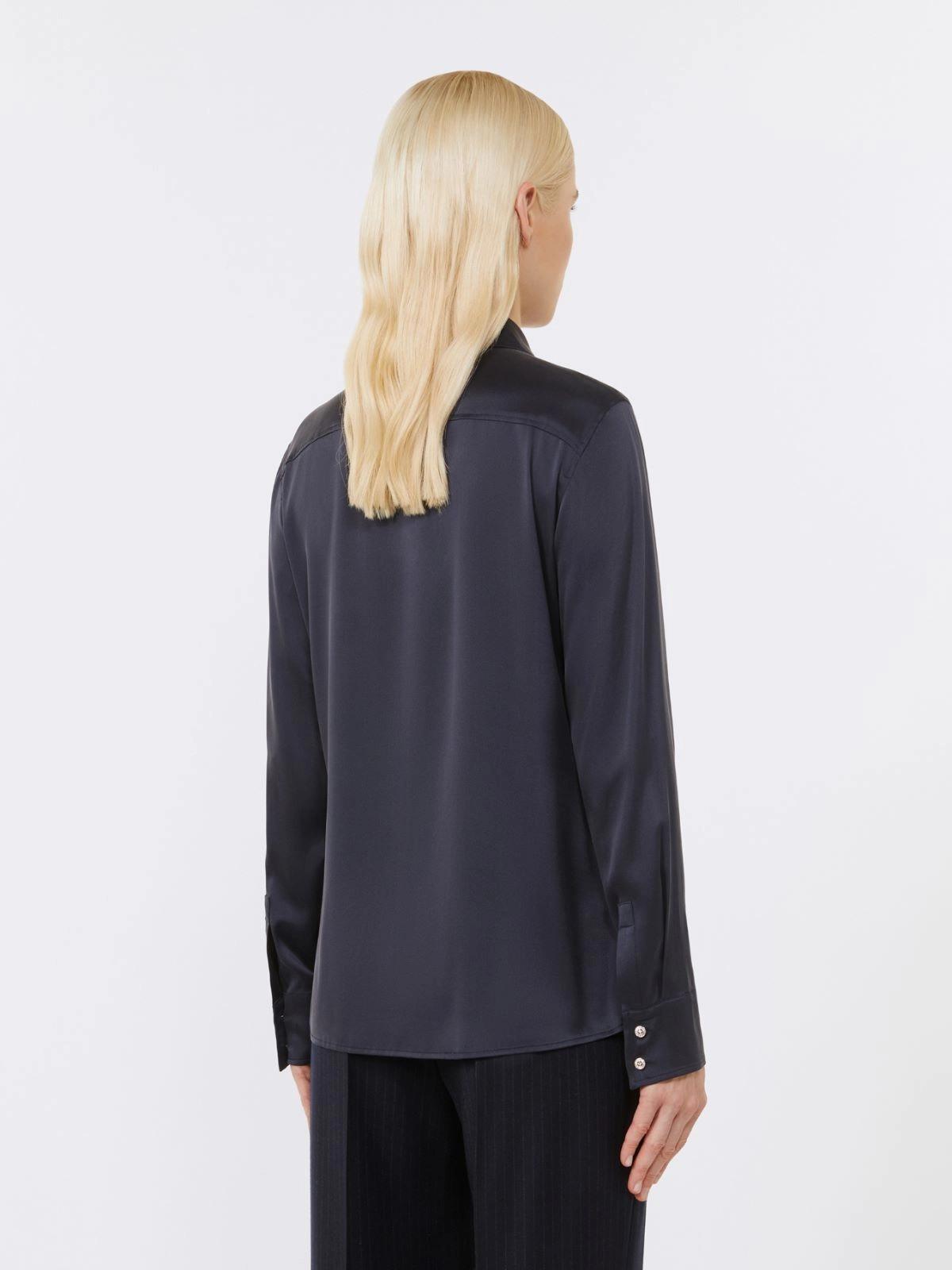 camicia in raso di pura seta XERO 009 MAXMARA STUDIO 