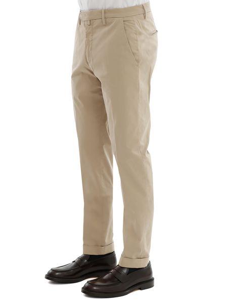 pantalone in raso elasticizzato BG03 325127 00103 BRIGLIA 