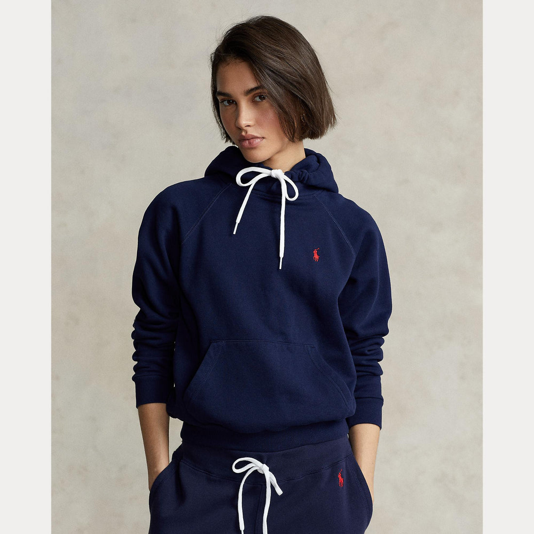 felpa con cappuccio e cavallino 211-794394 004 RALPH LAUREN POLO 