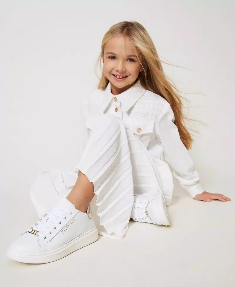 sneakers in pelle laminata 251GCJ010 12173 TWINSET GIRL 