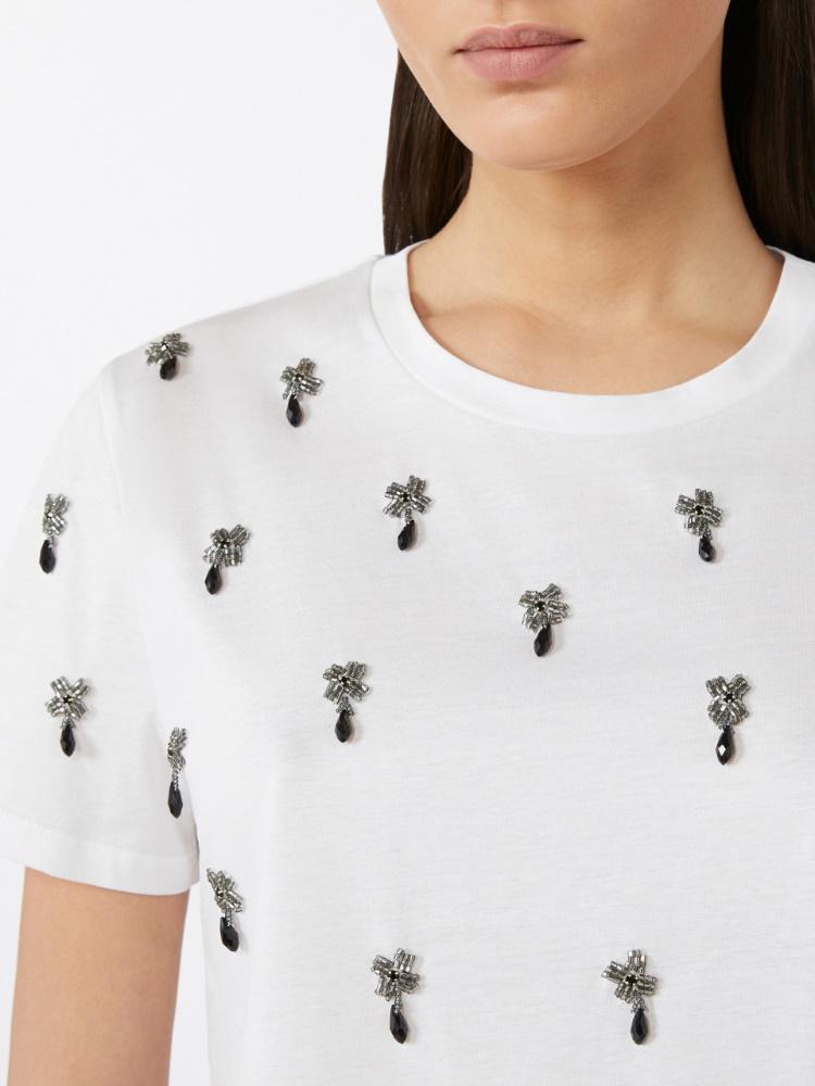 t-shirt con strass PONTILE 005 MAXMARA STUDIO 