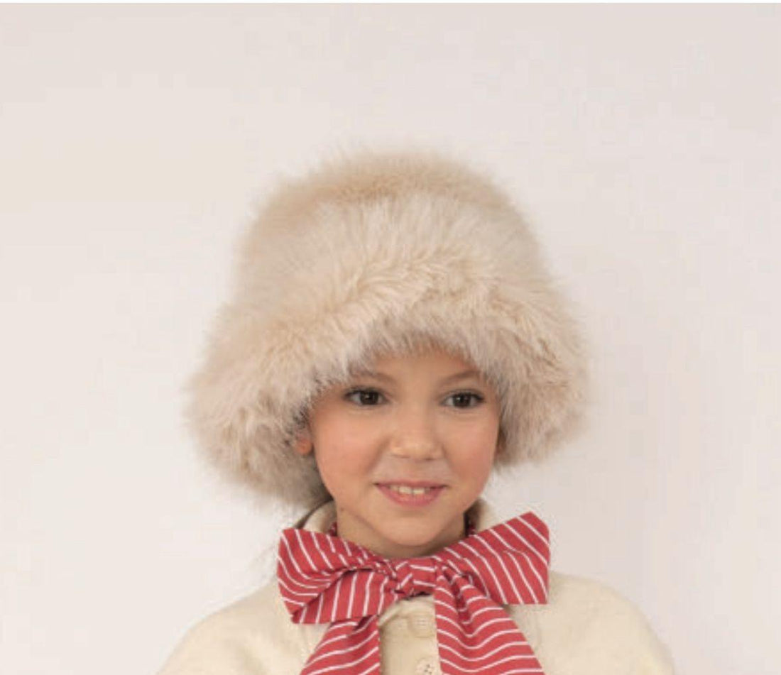 cappello bibi fur BIBI FUR PANNA PICCOLA LUDO 