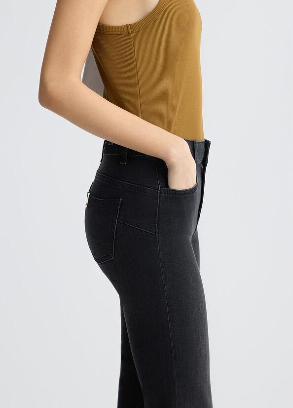 jeans bootcut nero UA5040D4811 88268 liU JO 