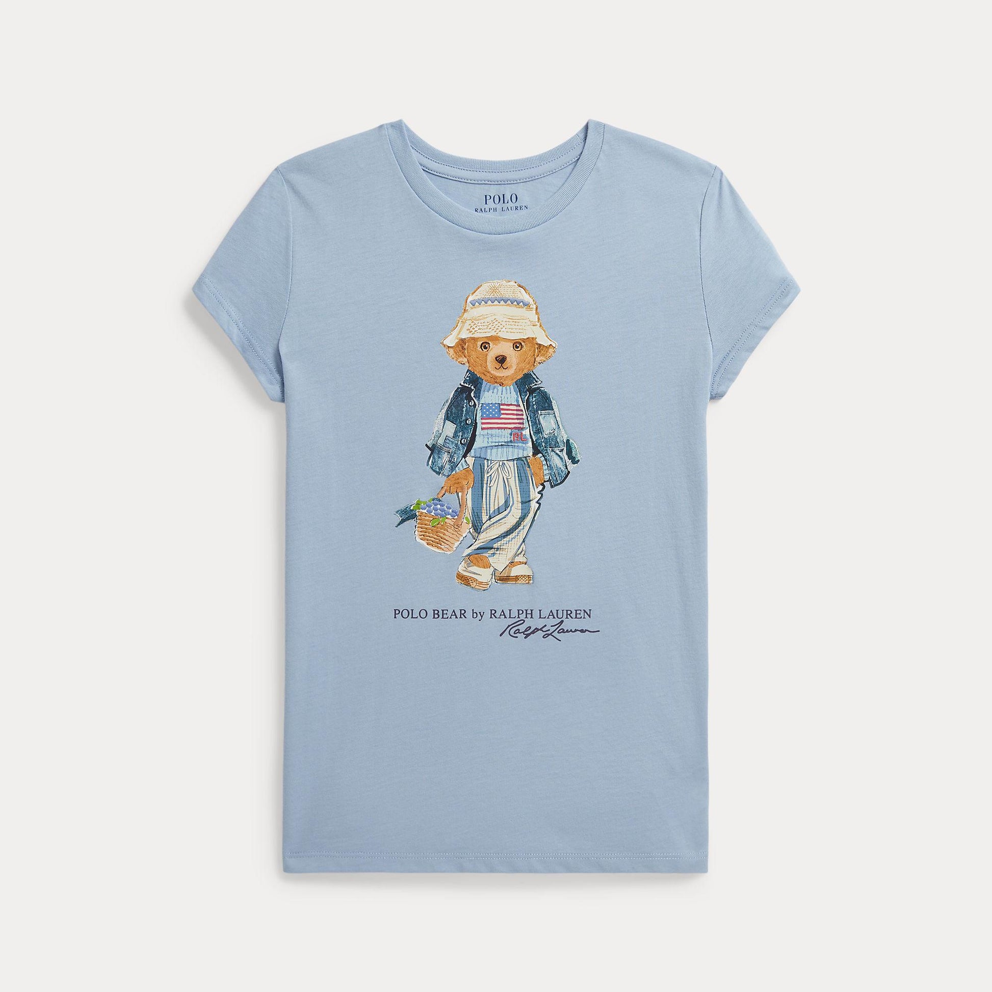 t-shirt bimba polo bear 313-A11759 002 RALPH LAUREN POLO 