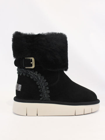 stivaletto eskimo fibbia MU.FW531036A BKBK MOU 