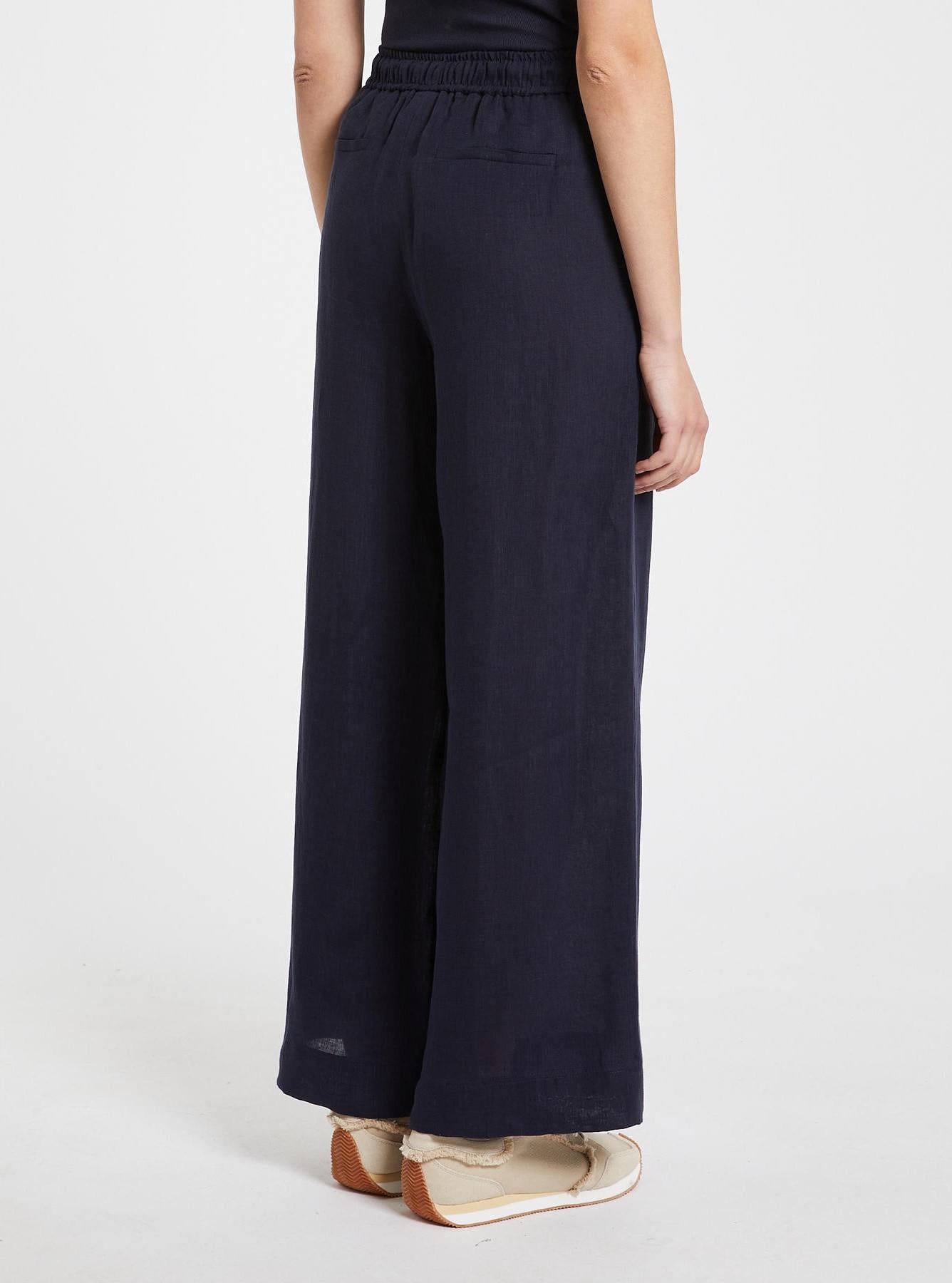 pantalone ampio in lino MATTINO 005 MARella 