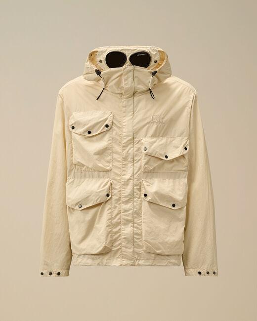 giubbino con occhiali flatt 18CMOW050A 005991G 402 CP COMPANY 