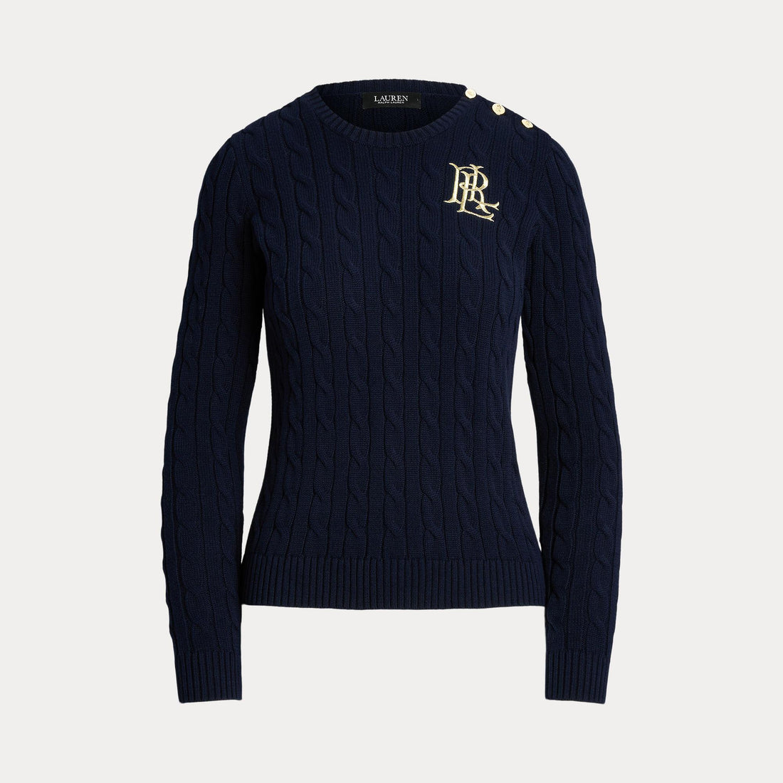 maglioncino ricamo logo e bottoni 200-932223 003 LAUREN RALPH LAUREN 