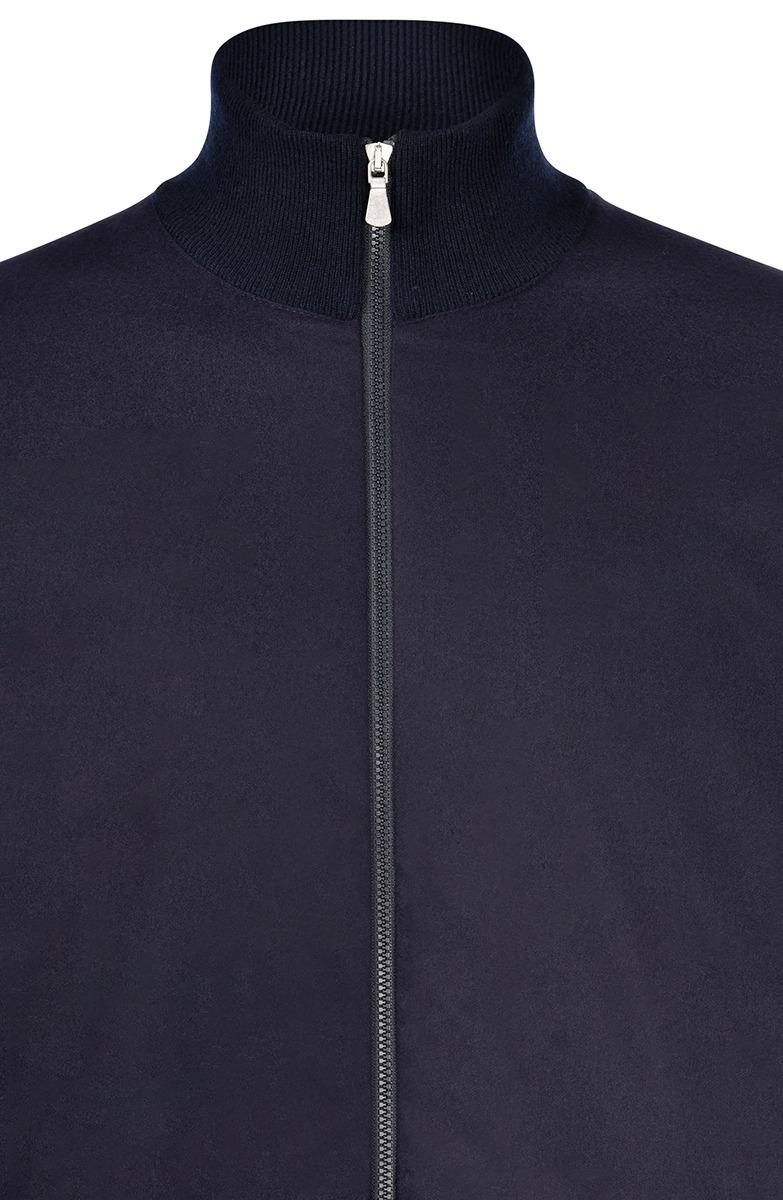felpa full zip in misto cashmere 57186 19662 598 GRAN SASSO 