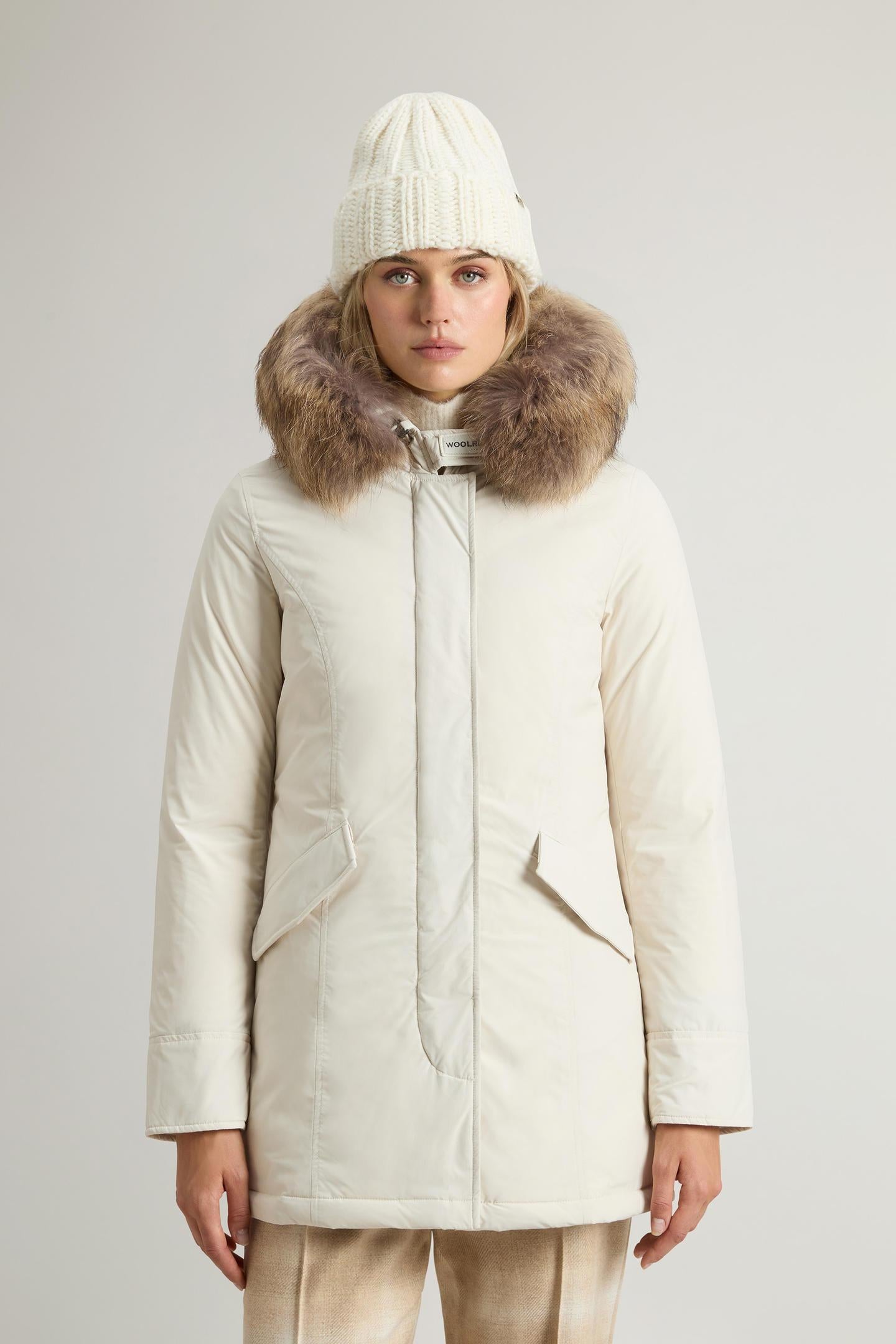 artic parka con pelliccia CFWWOU0652FRUT3128 8743 WOOLRICH 