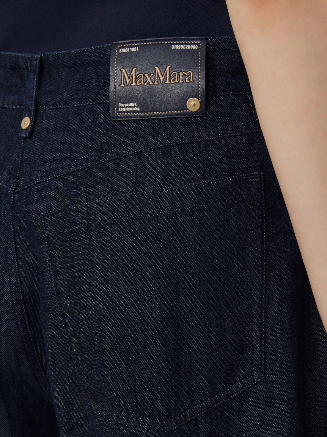 jeans dritti in denim SMMLAVINIA 001 S MAXMARA 