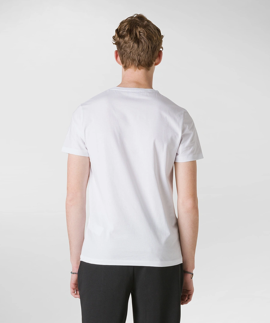 T-shirt con logo piccolo PEU4060 99012110 BIAOF PeUTEREY 