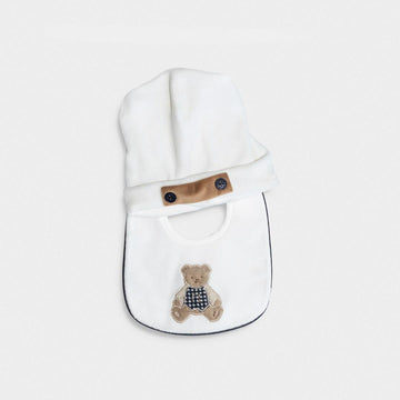 set cappellino e bavetta LR1111 UNI LA SARTORIA DEI PICCOLI 