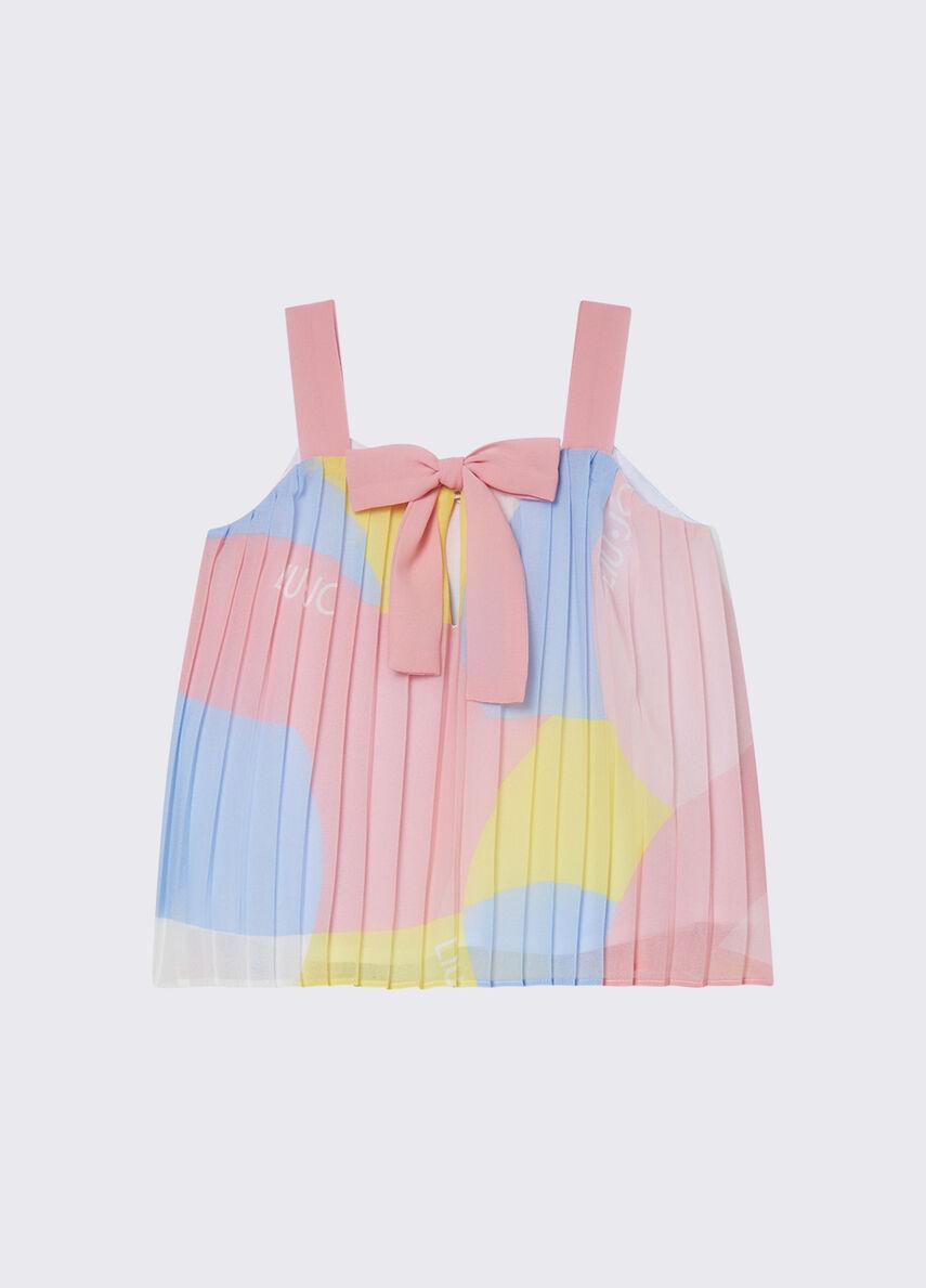 top con fiocco dietro KA6033T5142 U9895 LIU JO JUNIOR 