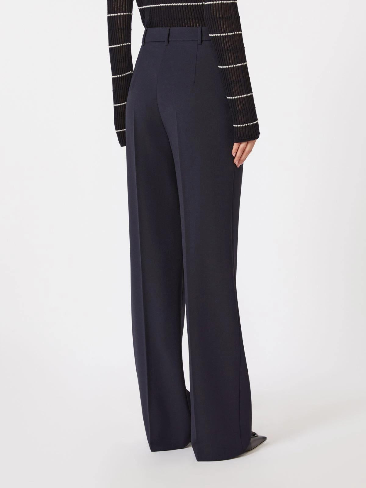 pantalone in lana crèpe MSTQUASAR 004 MAXMARA STUDIO 