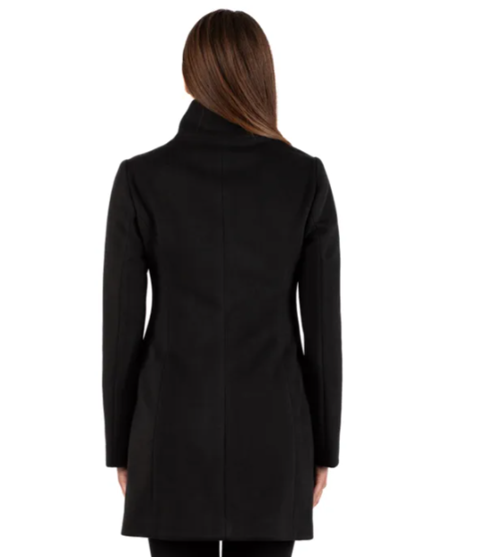 cappotto a collo alto H.K990.3749 NERO HANITA 