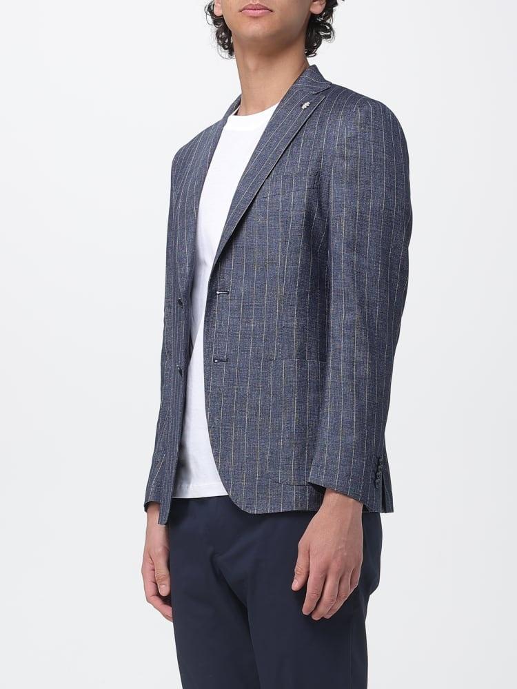 blazer monopetto in lino 4032G2038 263115 89 MANUEL RITZ 